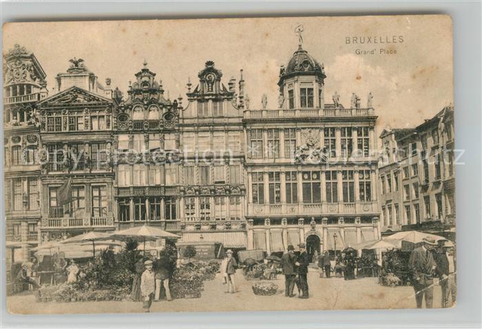 Bruxelles Bruessel Grand Place Marktplatz