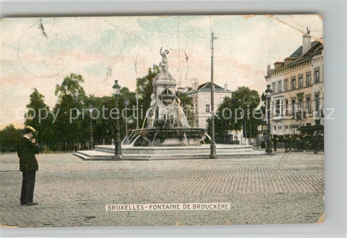 Bruxelles Bruessel Fontaine de Brouckere