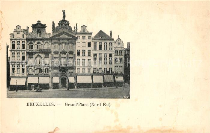 Bruxelles Bruessel Grand Place Marktplatz