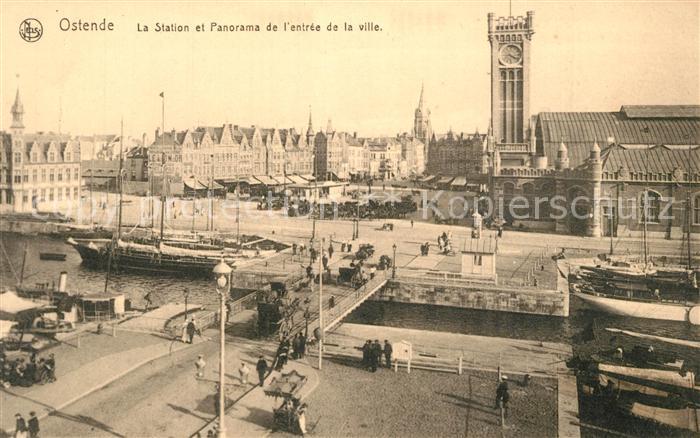 Ostende Oostende La Station Entrée de la ville