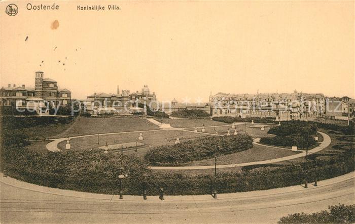 Ostende Oostende Chalet du Roi et jardin Koninklijke Villa
