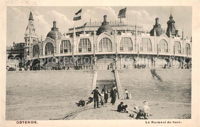 Ostende Oostende Le Kursaal de face