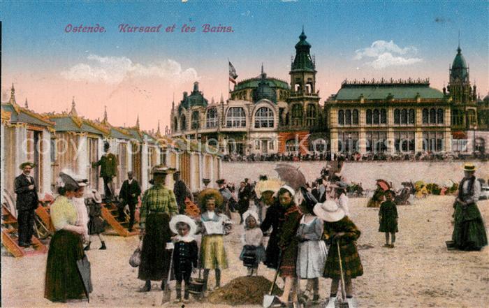 Ostende Oostende Kursaal et les Bains