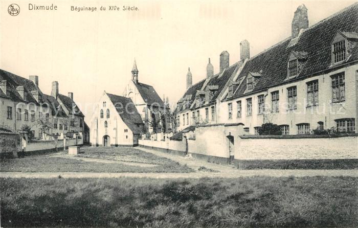 Dixmude Béguinage du XIV siècle