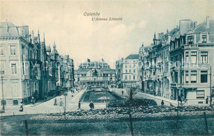 Ostende Oostende Avenue Léopold