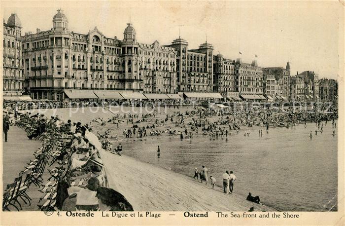 Ostende Oostende La Digue et la Plage