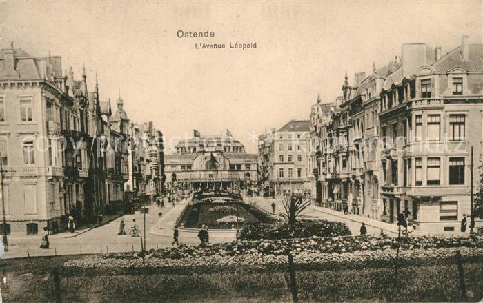 Ostende Oostende Avenue Léopold