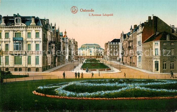 Ostende Oostende Avenue Leopold Serie 28 No 7