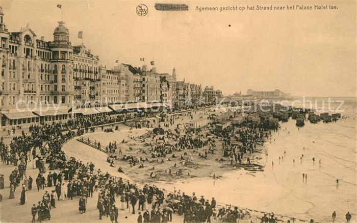 Ostende Oostende Panorama Strand Palace Hotel