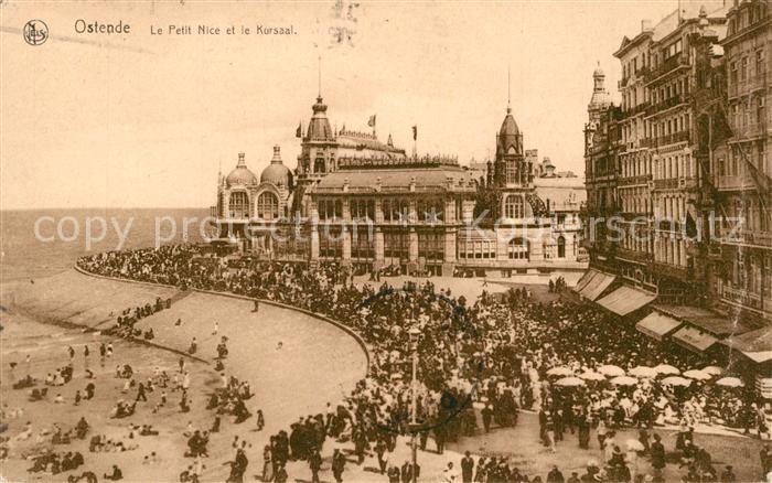 Ostende Oostende Le Petit Nice et le Kursaal