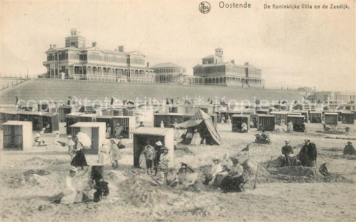 Oostende Ostende Koninklijke Villa en de Zeedijk