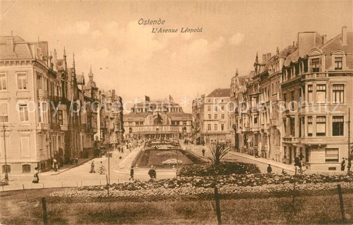 Ostende Oostende Avenue Léopold