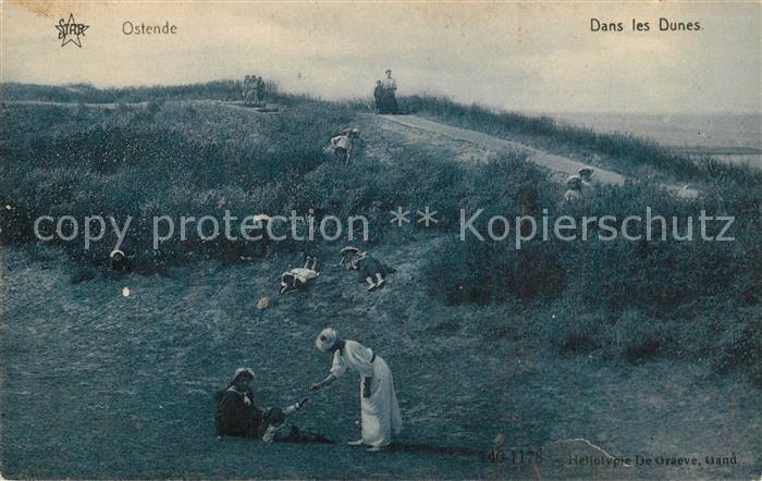 Ostende Oostende Dans les dunes