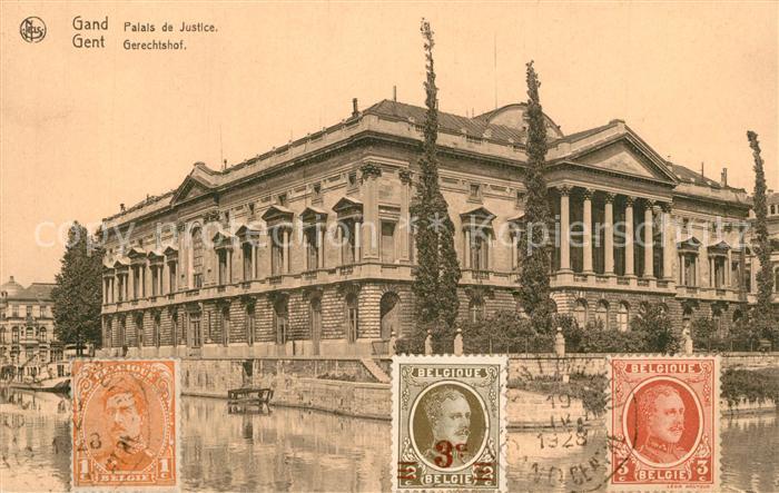 Gand Belgien Palais de Justice Justizpalast
