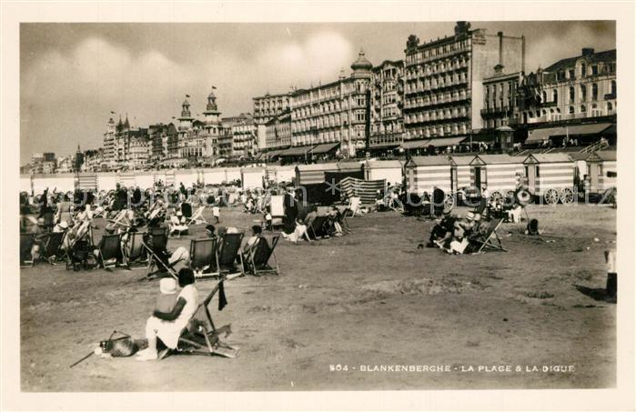 Blankenberghe La Plage et la Digue
