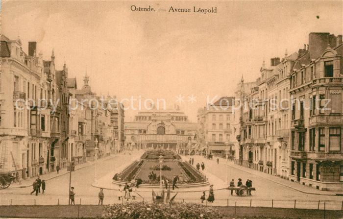 Ostende Oostende Avenue Léopold