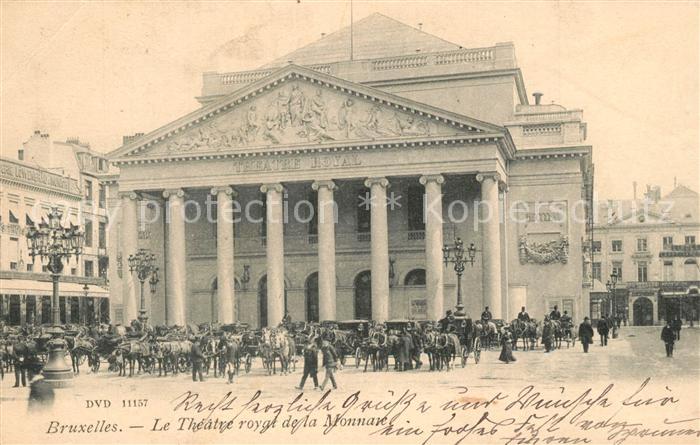 Bruxelles Bruessel Théâtre Royal de la Monnaie