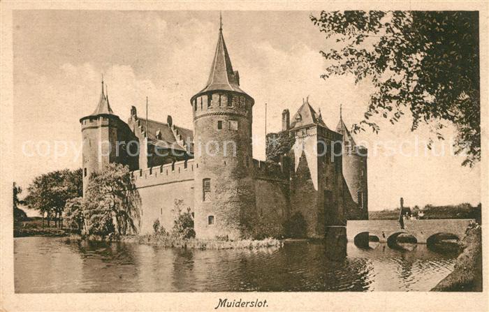 Muiden Muiderslot Wasserschloss