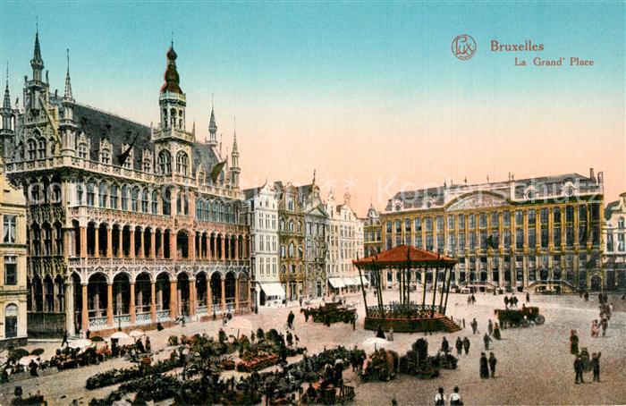 Bruxelles Bruessel La Grand  Place