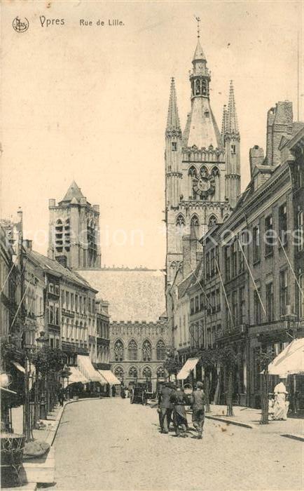 Ypern Ypres Rue de Lille