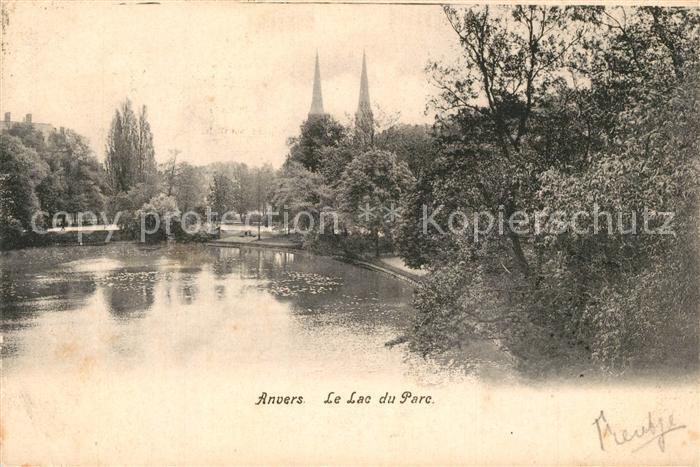 Anvers Antwerpen Lac du Parc