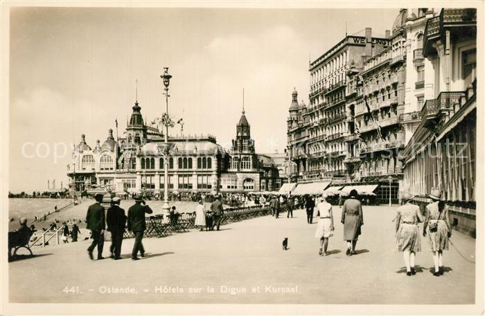 Ostende Oostende Hotels sur la Digue et le Kursaal