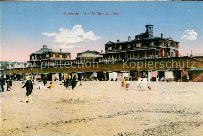 Ostende Oostende Le Chalet du Roi Plage