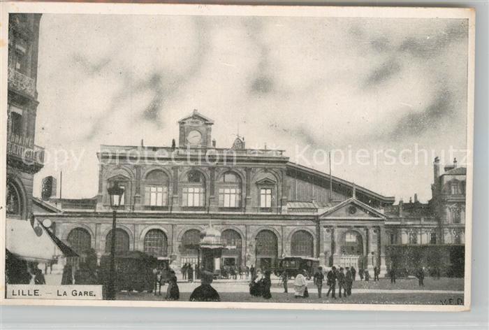 Lille Nord La Gare Bahnhof