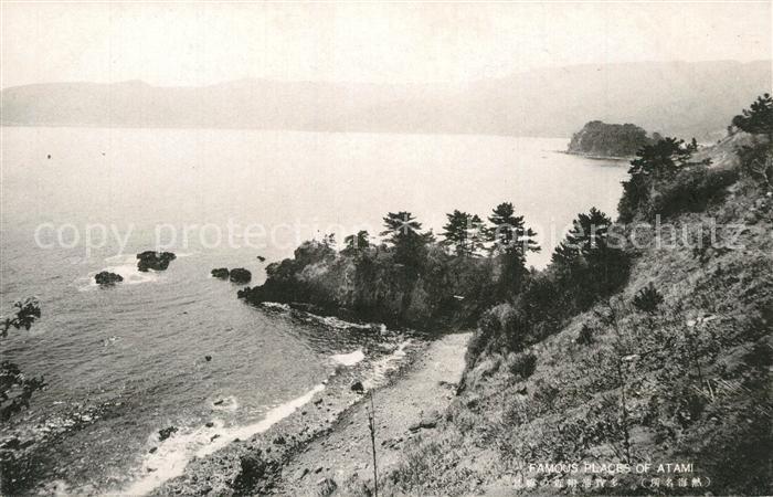 Atami Famous places of the region Kueste