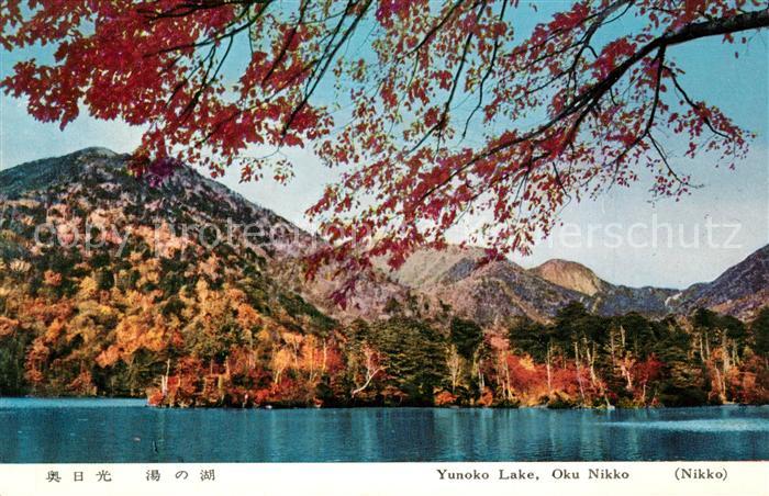 Nikko Yunoko Lake Oku Nikko Landschaftspanorama