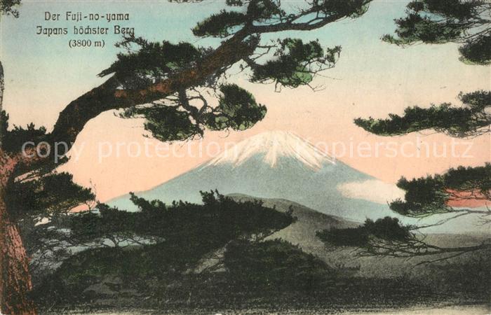 Honshu Fuji no yama Vulkan Japans hoechster Berg