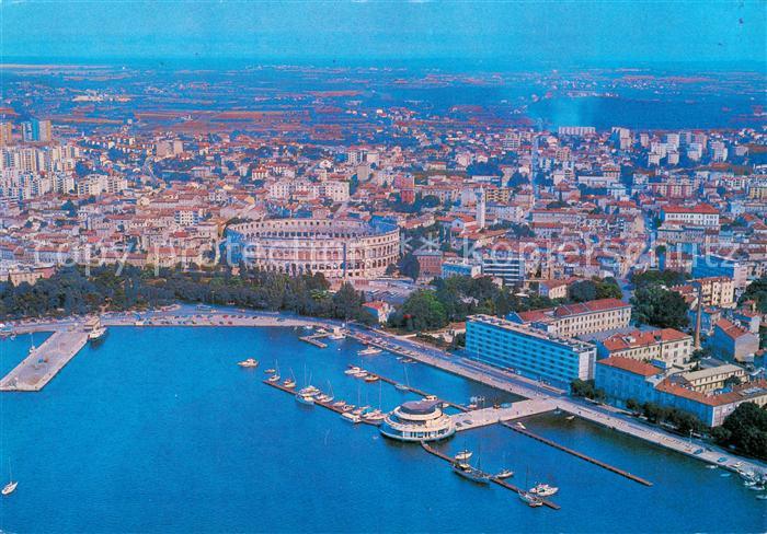 Pola Pula Croatia Fliegeraufnahme