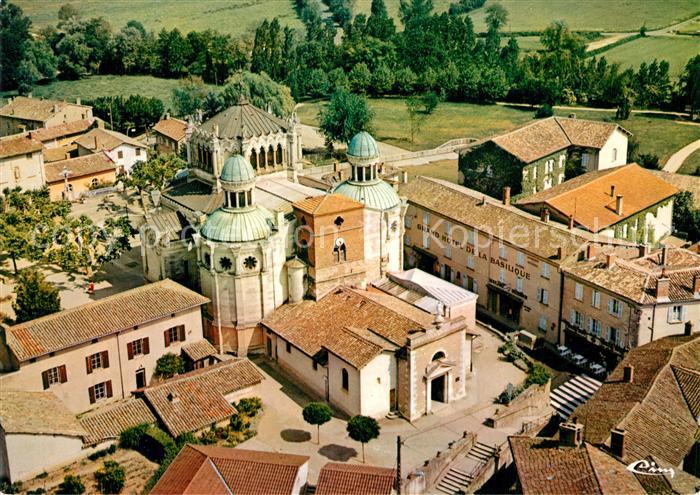 Ars Ain Vue aerienne La Basilique
