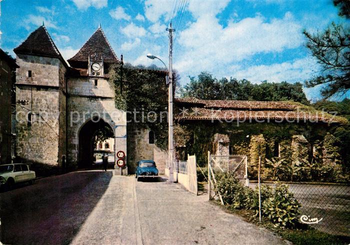 Barbotan les Thermes Eglise et a vieille Porte