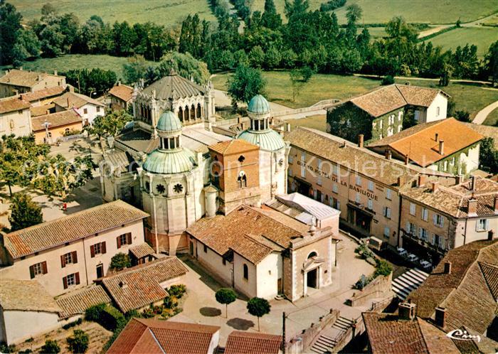 Ars Ain Vue aerienne La Basilique