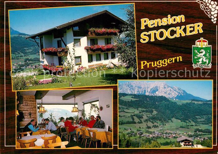 Pruggern Pension Stocker Gaststube Panorama