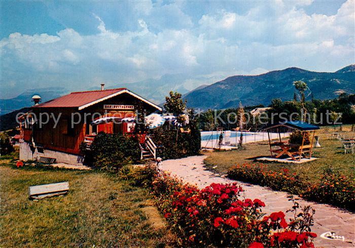 Saint-Maurice-en-Trieves Restaurant Motel Piscine Le Chalet Camping Club