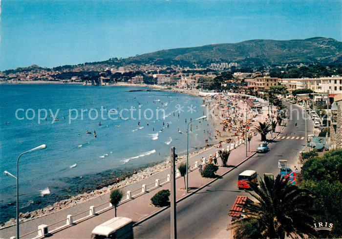 La Ciotat Boulevard Beau Rivage et la Plage