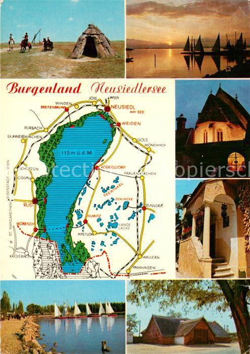 Burgenland Oesterreich Neusiedlersee Pusztastimmungen Marienkapelle Saeulenhoefe