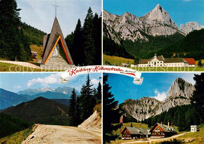 Admont Steiermark Bergkapelle mit Stiftstaverne Zur Nagelschmiede Schloss Kaiser