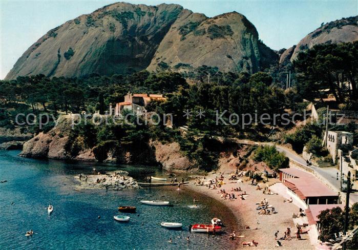 La Ciotat La calanque du Mugel et le Bec de l'Aigle