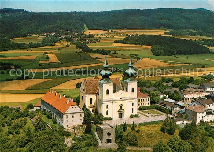 Maria Taferl Basilika zur Schmerzhaften Muttergottes Fliegeraufnahme