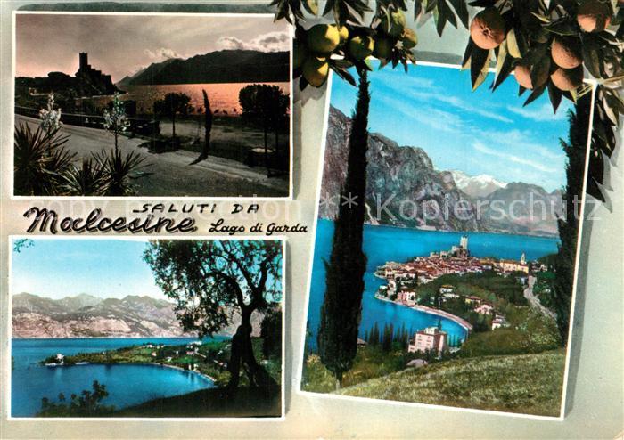 Malcesine Lago di Garda Teilansichten