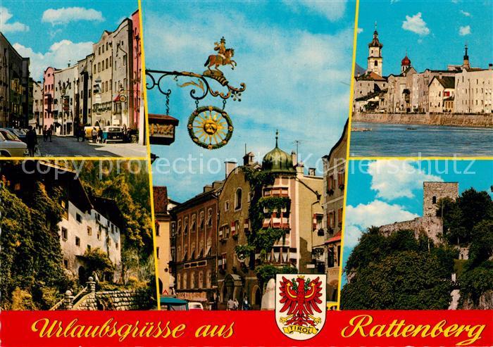 Rattenberg Tirol Teilansichten Schloss Ruine