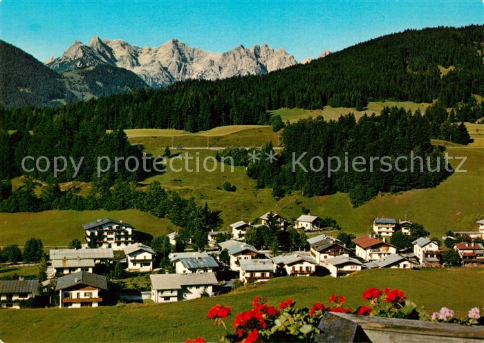 Fieberbrunn Tirol mit Loferer Steinberge