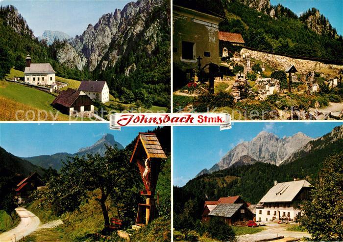 Johnsbach Steiermark mit Gr Buchstein Bergsteigerfriedhof Kalblkreuz Gschaidegge