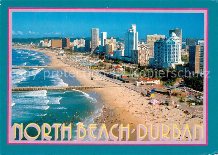 Durban South Africa North Beach Fliegeraufnahme