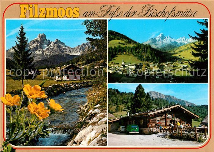 Filzmoos mit Bischofsmuetze Gasthaus Panorama