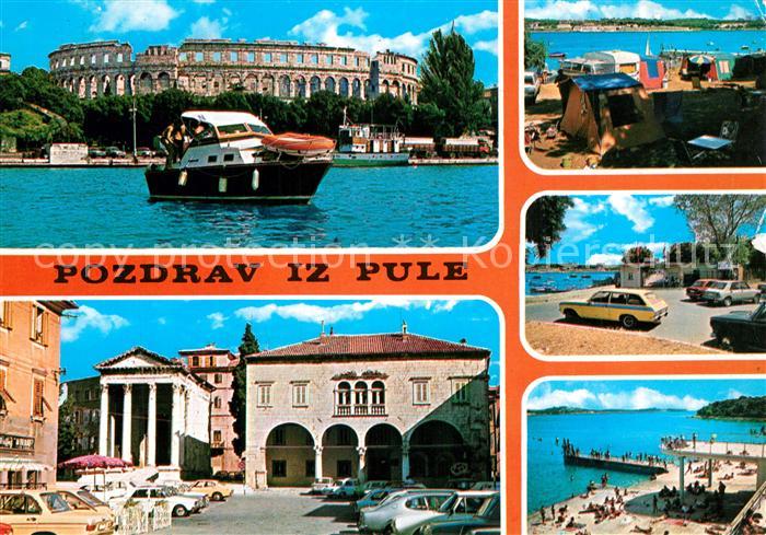 Pola Pula Croatia Teilansichten