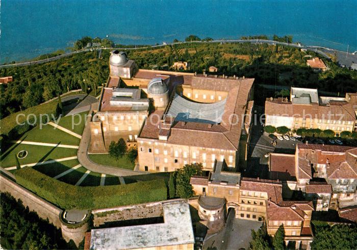 Castelgandolfo Veduta aerea Giardini Pontifici e Palazzo Papale